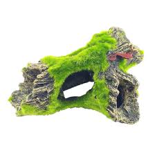 Hide tree stumps by surrounding them with a new planting area. Petforu Reptile Hide Tree Stump Shaped Pet Habitat Decor Hideouts Reptile Cave Turtle House Pet Supplies Reptiles Amphibians