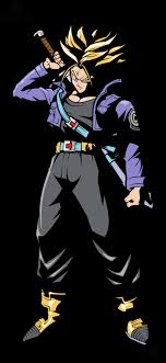 During the events of dragon ball gt, trunks is temporarily possessed by baby along with gohan, goten and bulla, and then later by a regular tuffle parasite. Wallpaper Dragon Ball Dragon Ball Z Trunks Character Future Trunks Super Saiyan Anime Manga 1440x3120 Arg81 1943873 Hd Wallpapers Wallhere