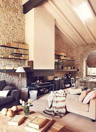 La Deco Avec Pierre Apparente Archzine Fr En 2020 Architecture D Interieur Deco Maison Maison