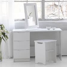White dressing tables have overtaken the classic pine dressing table. Alto Furniture Visualise Alpine Dressing Table Set White Vanity Table Corner Dressing Table Corner Vanity Table