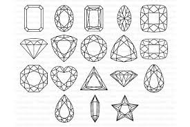 Gems Svg Diamond Svg Precious Stone Svg Files For Silhouette Etsy Gem Drawing Precious Stones Illustration Precious Stones
