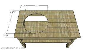 As a father of young (under 4) kids. 8 Best Big Green Egg Table Plans Large Ideas Big Green Egg Table Big Green Egg Table Plans Big Green Egg