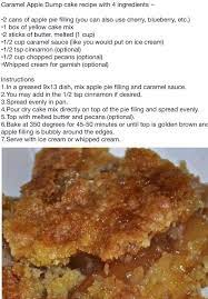 Carmel Apple Dump Cake Desserts Dump Cake Recipes Dessert Recipes