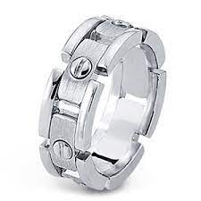 Men S Mechanic Wedding Band Adiamor In 2021 Mechanics Wedding Ring Rubber Rings Wedding Wedding Rings