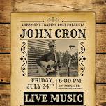 Live Music W/ John Cron