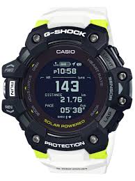Some models count with bluetooth connected technology and atomic timekeeping. Men S Digital Heart Rate Watch Gbdh1000 1a7 Black White G Shock