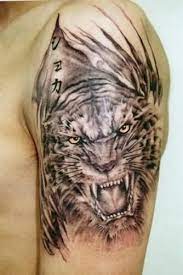 3d Tiger Tattoo Cool Shoulder Tattoos Half Sleeve Tattoos Tiger Tiger Tattoo