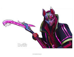 What time does season 5 start fortnite. Fortnite Drift Coloring Page Super Fun Coloring