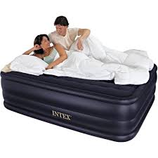 Queen Air Mattress Electric Built In Pump Raised Aero Bed Inflatable 22 Airbed Air Mattress Air Mattress Camping Air Bed