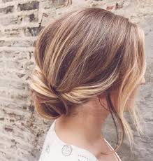 One of the best mid length hairstyles for blonde hair is the hairstyle featuring voluminous roots and curled or wavy ends, it looks marvelous, whether you want to get a. 25 Easy Cute Updos For Medium Hair
