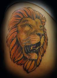 If you want a noticeable tattoo, which isn't too big, then you should definitely get a leo tattoo on a visible spot. Shoulder Lion Tattoo By Lucky Draw Tattoos