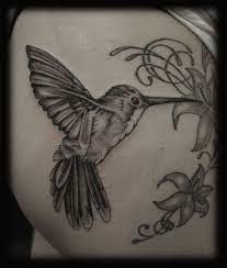 Realistic Hummingbird Hummingbird Tattoo Black Hummingbird Tattoo Black And White Black And White Hummingbird Tattoo