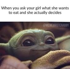 Pin By Bruce Lou On Baby Yoda Yoda Meme Yoda Funny Yoda