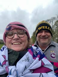 Ribena Tina walks 60 rugby pitches to help raise £250,000