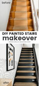 My 2 dogs have experienced navigating uncarpeted stairs at our lake place since they were pups, so they adjusted easily. Entrance And Stairs Makeover For Small Space Dwellers Grillo Designs