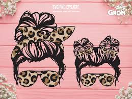 Download Mom Messy Bun Svg Girl Messy Bun Svg 1169311 Illustrations Design Bundles