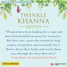 Part 1 to part 4, or start of person's quote/quip to end of quote/quip, you will notice that the answer will be used as a quote. Crossword Bookstores On Twitter An Appropriate Quote To Highlight By Mrsfunnybones To Mark The Release Of Pad Man Thelegendoftwinklekhanna