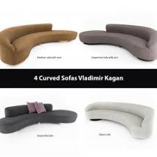 Max 3ds dwg fbx obj. Ralph Pucci Vladimir Kagan Sofas 3d Models Stlfinder