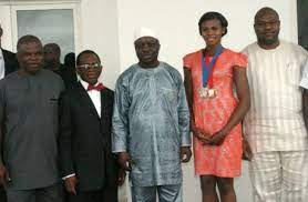 The time also breaks her own personal record as the fastest african and nigerian woman ever. My Best Is Yet To Come Says Okagbare As Delta Govt Honours Her Sets Up Fund For Her 2016 Olympic Games Preparation News Express Nigeria