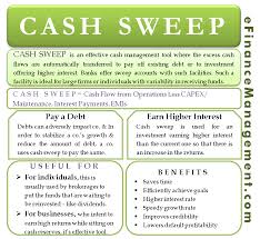 Cash Sweep Helps You Pay Debt Or Earn Higher Interest Accounting And Finance Financial Accounting Accounting
