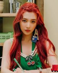 Super Makeup Red Velvet Joy 15 Ideas Velvet Red Hair Red Hair Red Velvet Joy