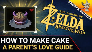 .breath of the wild recipe series with a bang, so here's the fan favorite and number one requested recipe from my twitter followers: A Parent S Love Quest Guide How To Make A Cake In Zelda Botw Tarry Town Quests Youtube