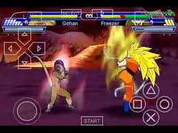 Resultado de imagem para dragon ball z shin budokai 2 ppsspp