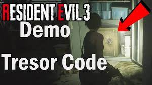 This re3 remaster comes with new safes and locker codes. Resident Evil 3 Remake Demo Tresor Code Losungsweg Youtube