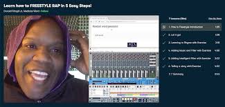 Learn to Rap (+ Freestyle) via Online Courses