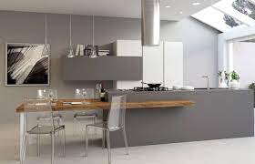 Solida Cucina Con Isola In Nobilitato Arredo Interni Cucina Design Cucine Idee Isola Cucina