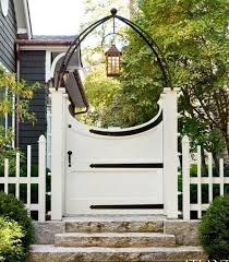 Gartentor Weiss Interessantes Design Beleuchtung Gartentore Tor Design Gartentor