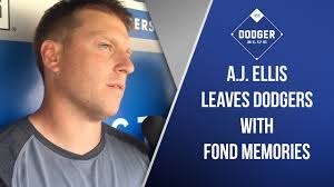 A.J. Ellis Leaves Dodgers With Fond Memories