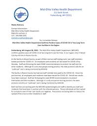 Job Opening Bulletins Mid Ohio Valley Health Department