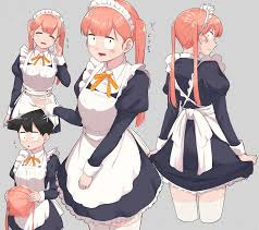 Pink anime boy wigs tenting is an out of doors activity involving in a single day stays away from home. Wallpaper Komi San Wa Comyushou Desu Anime Boys Femboy Thighs Maid Outfit Wig Long Hair Short Hair White Stockings Small Boobs Thick Thigh Pink Hair Black Hair Twintails Closed Eyes 2d