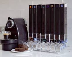 Clear Nespresso Original Capsules Holder 80 Coffee Pod Etsy Nespresso Coffee Capsule Holder Capsule Holder
