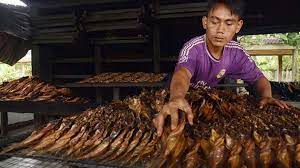 Salai ikan atau ikan asap dapat kamu jumpai di pasar bawah sebagai pilihan kuliner oleh oleh khas pekanbaru yang dapat kita nikmati bersama keluarga di rumah. Permintaan Tinggi Ikan Salai Menu Alternatif Masa Pandemi Suara Riau