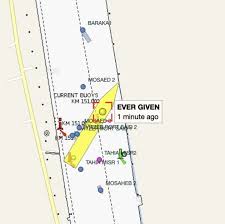 連通歐亞非三大洲的主要國際海運航道「蘇伊士運河」遭長榮海運一艘貨輪卡住。 （圖／翻攝自船隻追蹤網站 「vesselfinder」 ） 事發於23日凌晨，這艘在巴拿馬註冊的貨櫃輪「ever given」從中國出發，終點為荷蘭鹿特丹（rotterdam），途中得經由蘇伊士運河穿越地中海。 é•·æ¦®æµ·é‹ç³—å¤§äº† å°ç£å·¨è¼ªå¡åœ¨è˜‡ä¼Šå£«é‹æ²³ å¡žä½é€£æŽ¥æ­äºžçš„æµ·ä¸Šå¤§å‹•è„ˆ Mobile01