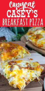 Casey S Breakfast Pizza Is An Iowa Staple Every Time I Go Home I Make Sure To Stop At In 2020 Breakfast Pizza Recipe Breakfast Brunch Recipes Caseys Breakfast Pizza