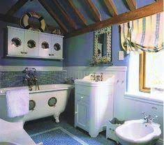 The towel rack is hand crafted from swedish hard pine, stained or painted to the color of your choice and finished with a coat of satin polyurethane to protect it. 8 Nautical Ship Bath Ideas Nautical Bathrooms Victorian Bathroom Anchor Bathroom Decor
