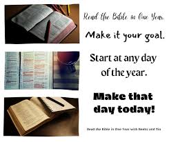 If you're looking for how to read the bible, here is an easy 6 step beginners guide to help you get the most out of your time with god's word! Read The Bible In One Year With Beebz And Tin Home Facebook