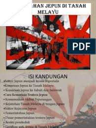 Hasil bijih timah & getah tidak dapat dieksport ke barat beras tidak dapat diimport dari thailand & burma kawalan kawasan perairan oleh kapal selam bersekutu menyebabkan bahan mentah tidak dapat dihantar ke jepun 2. Jepunslide