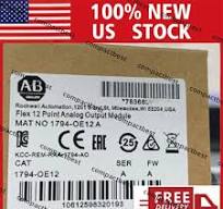 Allen-Bradley 1794-OE12 AB Flex 12 Point Analog Output Module New IN SEALED  BOX