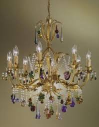 Beaded Chandelier With Fruit Murano Glass Grape Chandelier Lamba