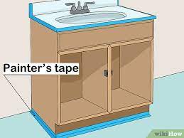 I am a self taught painter, a certified elementary art teacher and have taught visual arts to all ages for over ten years. How To Paint A Bathroom Vanity With Pictures Wikihow