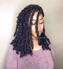 Butterfly Locs Distressed Bob Locs Faux Locs Hairstyles Braid In Hair Extensions Twist Braids