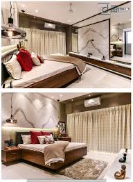 Residence At Lodha Belmondo Pune The Spatium Interiors The Architects Diary Modern Bedroom Design Luxurious Bedrooms Bed Design Modern