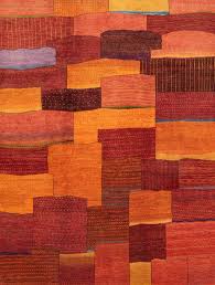 Handloom gabbeh 240x170 handgewebt teppich 170x240 rot linien handarbeit b. Gruner Nomadenteppich Sommerfeld Teppich Jordan