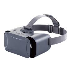 Amazon | エレコム VRゴーグル VRヘッドセット 【DMMで使えるポイント付】 ピント調節 目幅調節 グレー VRG-X02PGE |  エレコム(ELECOM) | 家電＆カメラ