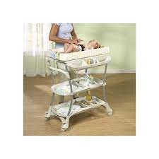 Tommee tippee twist and click sangenic advanced nappy bin disposal system refill cassettes 6 pack. Euro Spa Changing Table With Pad And Basket Baby Bath Tub Vinyl Changing Pad Newborn Bath