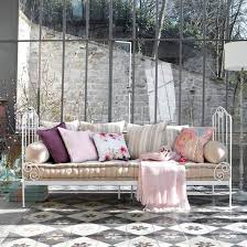Banquette En Metal Cidia Canape En Fer Forge Lit En Fer Mobilier De Salon